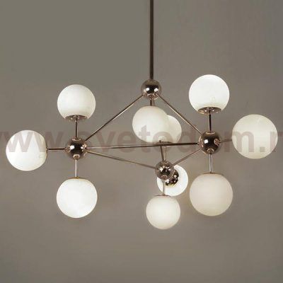 Люстра Modo Chandelier White Glass ImperiumLoft 73451-22