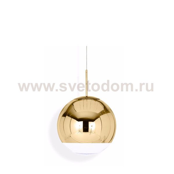Подвесной светильник Mirror Ball Gold D15 ImperiumLoft 73590-22
