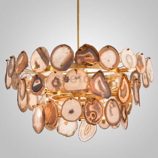 Люстра Agate Burst Chandelier 3 Round D70 ImperiumLoft 73609-22