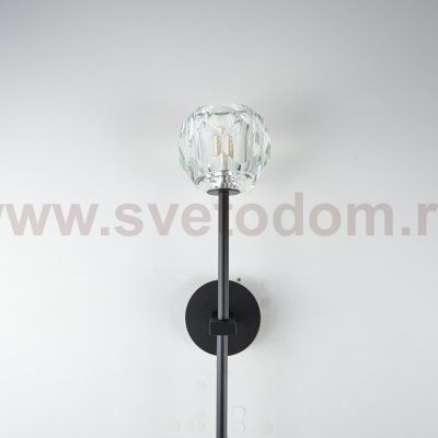 Бра Rh Boule De Cristal Long Sconce Brass By Imperiumloft