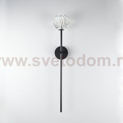 Бра Rh Boule De Cristal Long Sconce Brass By Imperiumloft