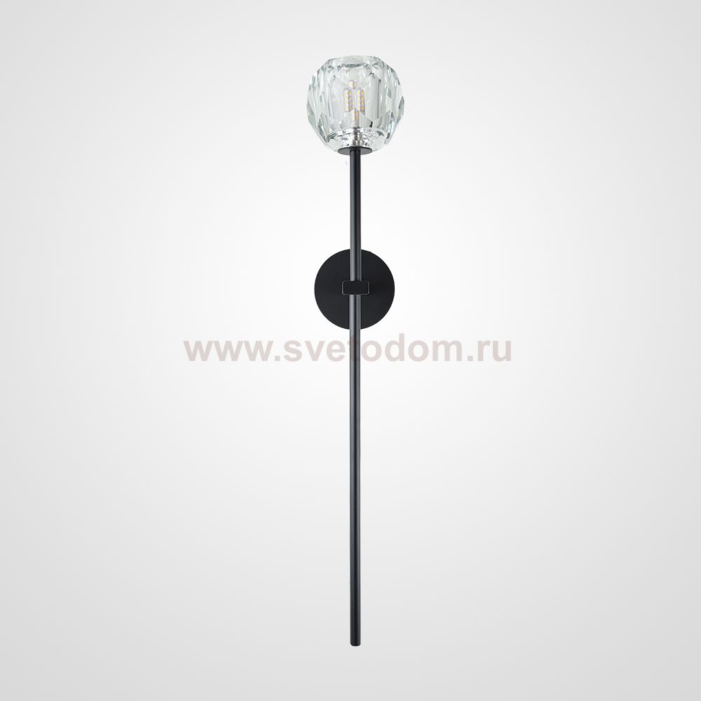 Бра Rh Boule De Cristal Long Sconce Brass By Imperiumloft