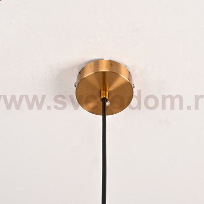 Подвесной светильник Loft Clear Glass Sphere Cloche Дымчатый ImperiumLoft 73694-22