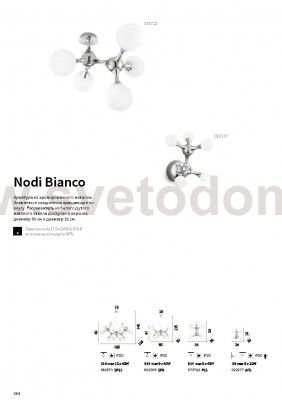 Ideal Lux NODI PL5 BIANCO