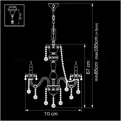 Люстра подвесная Lightstar 738082 Vidare