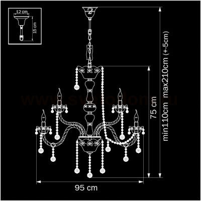 Люстра подвесная Lightstar 738152 Vidare