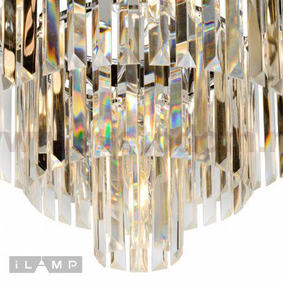 Подвесная люстра iLamp Triumph 7382/5+1P Хром