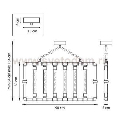 Люстра подвесная Lightstar 740062 Condetta