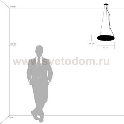 Люстра подвесная Lightstar 741064 Onda