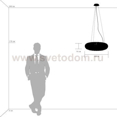 Люстра подвесная Lightstar 741104 Onda