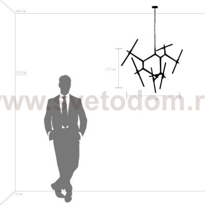 Люстра подвесная Lightstar 742146 Struttura