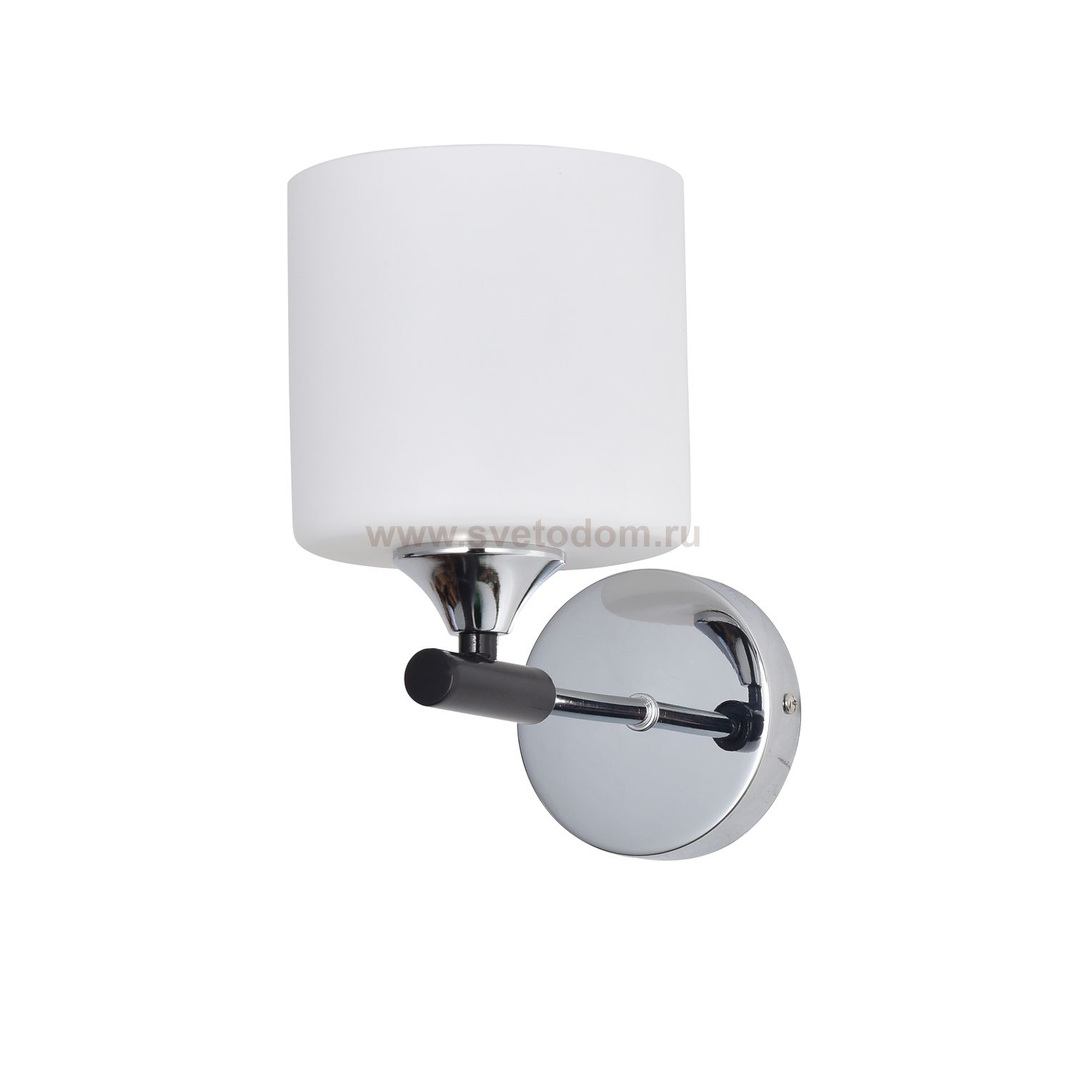 Светильник бра классическое Экономсвет 74219/1wCR+BK WT