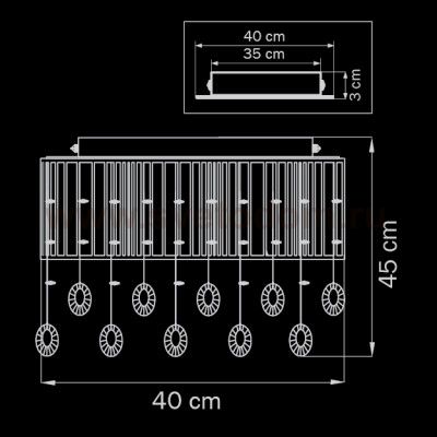 Люстра потолочная Lightstar 745094 Cappe
