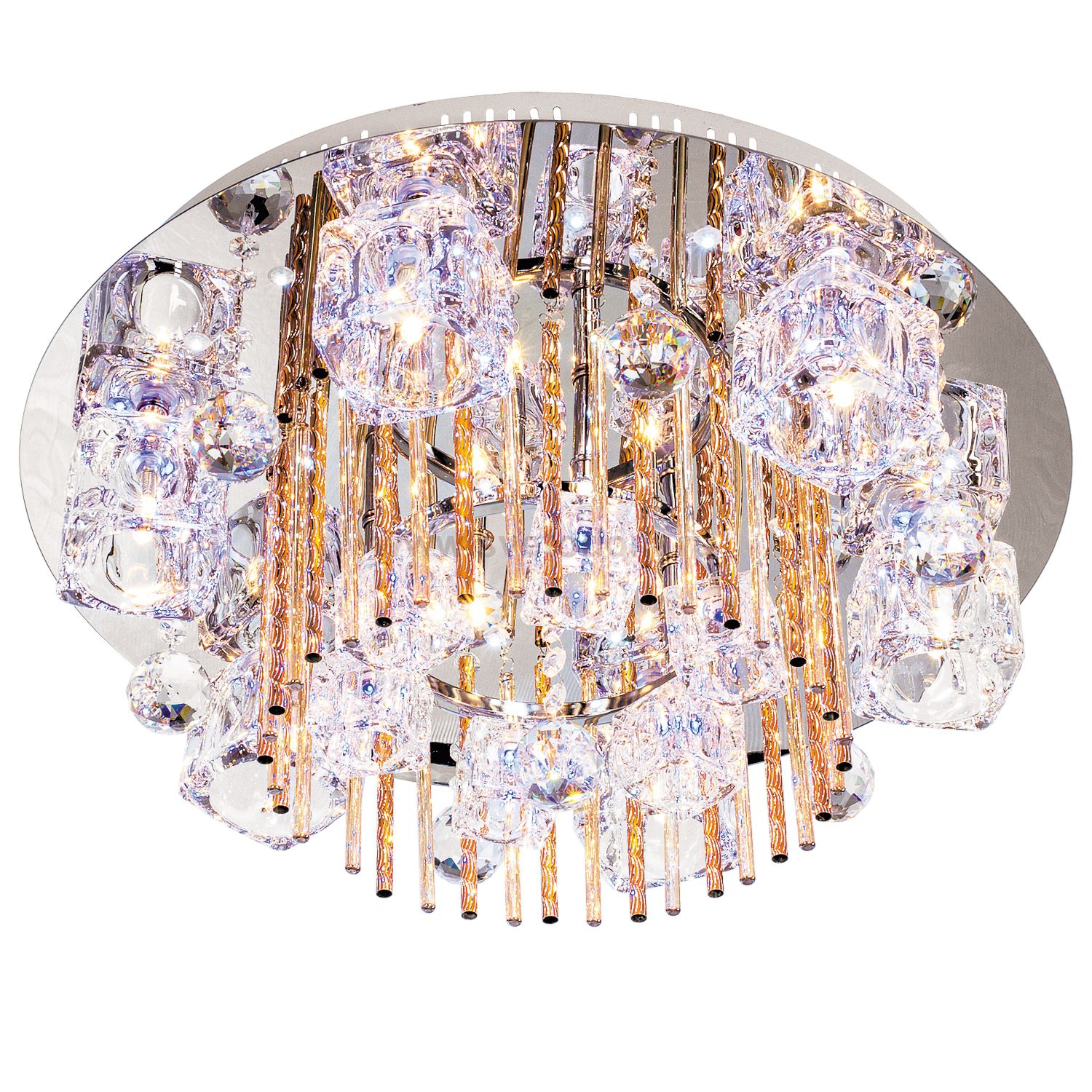 Светильник ЭкономСвет 7465/9CR RC WTBLLED