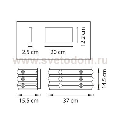 Светильник бра Lightstar 746618 Amerigo