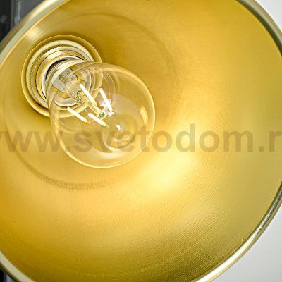 Бра Gloce Cone Shade Loft Industrial Metal Tall Gold ImperiumLoft 74698-22