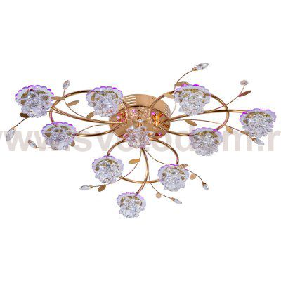 Потолочный светильник Экономсвет 7475/10FG RC WTPURLED