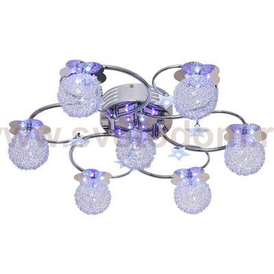 Потолочный светильник Экономсвет 7477/7CR RC WTPURLED