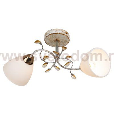 Светильник ЭкономСвет 7481/2WT+GD WT