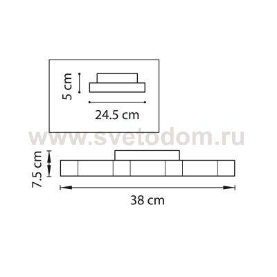 Люстра потолочная Lightstar 750072 Favo