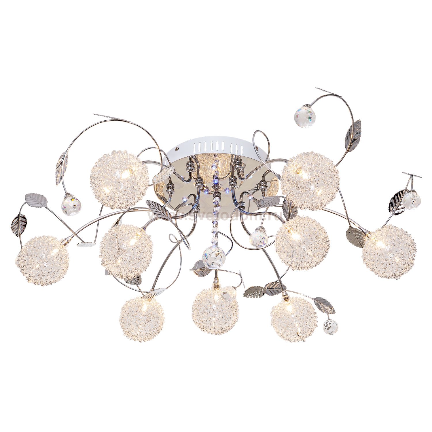 Потолочный светильник Экономсвет 7502/9CR RC WTBLLED