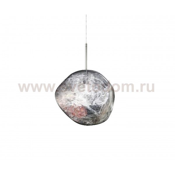 Подвес акриловый ПЕЙТО серый d30 h100 E27 1*40W Kink light 07510-2А,16