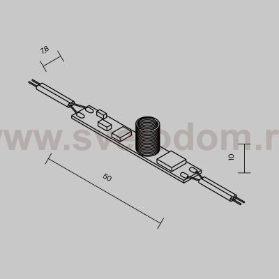 Контроллер Lighting control 751004