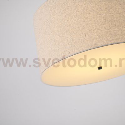 Люстра RH ROUND Linen Shade Pendant ImperiumLoft 75147-22