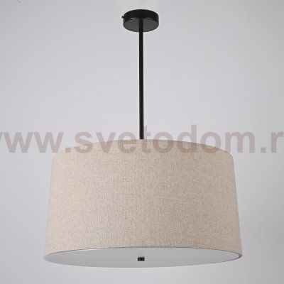 Люстра RH ROUND Linen Shade Pendant ImperiumLoft 75147-22