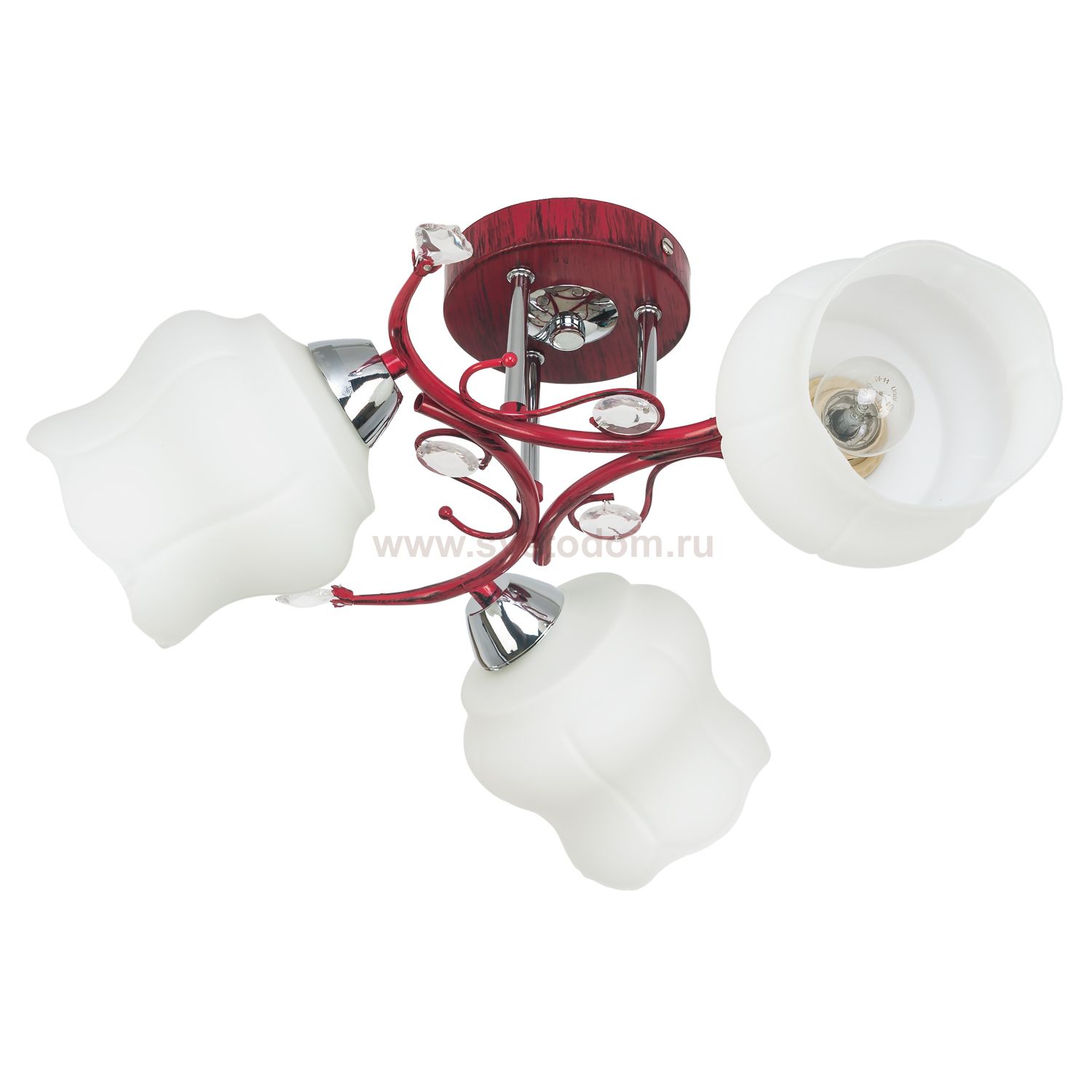 Светильник ЭкономСвет 7519/3RD WT