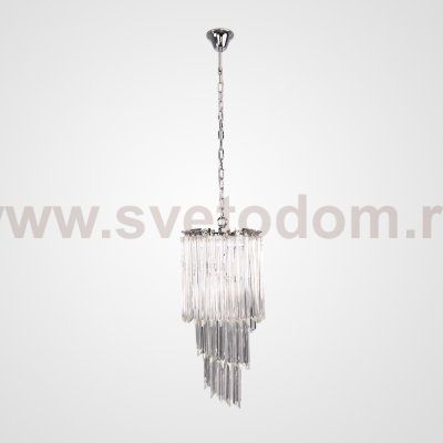Люстра Odeon Chandelier Glass Clear ImperiumLoft 75294-22