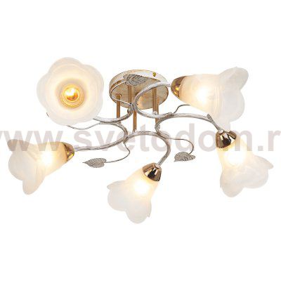 Светильник ЭкономСвет 7536/5FGD+WT WT