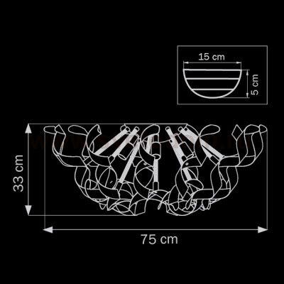Светильник потолочный Lightstar 754094 Turbio