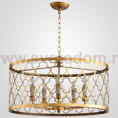 Люстра Romeo Five Light Pendant Lamp design by Cyan Design ImperiumLoft 75451-22