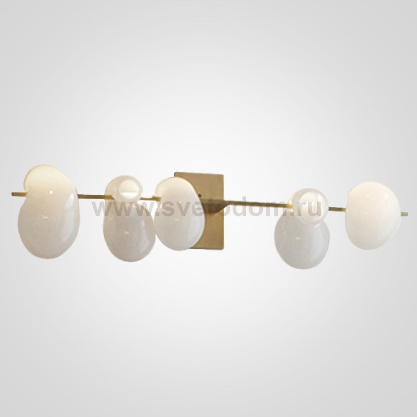 Бра White glass trap 5 Wall Lamp ImperiumLoft 75461-22