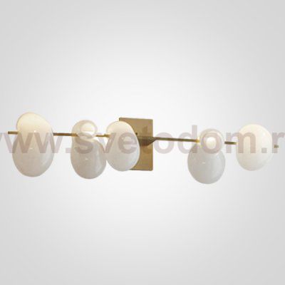 Бра White glass trap 5 Wall Lamp ImperiumLoft 75461-22