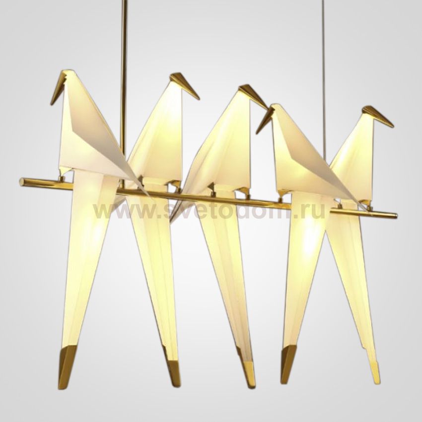 Люстра Origami Bird Chandelier Line 5 ImperiumLoft 75466-22