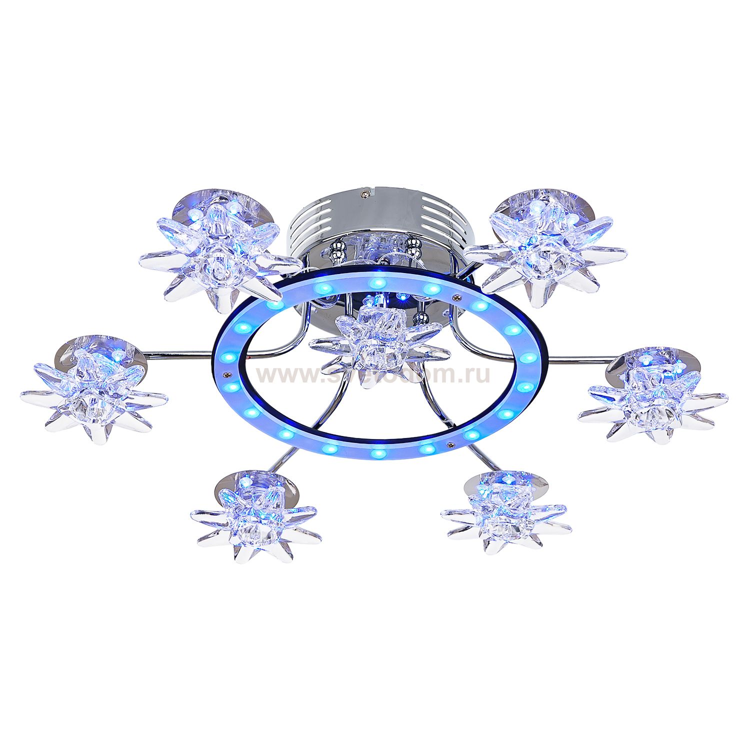 Светильник ЭкономСвет 7551/7CR RC RBLLED