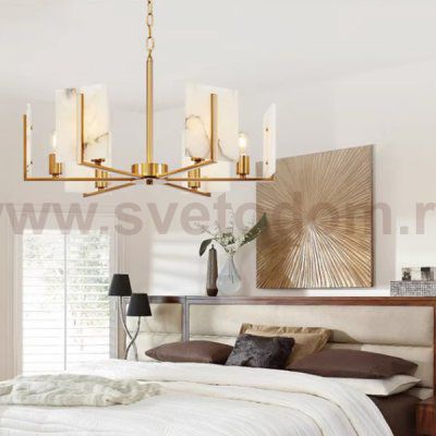 Люстра Marble square Chandelier ImperiumLoft 75586-22
