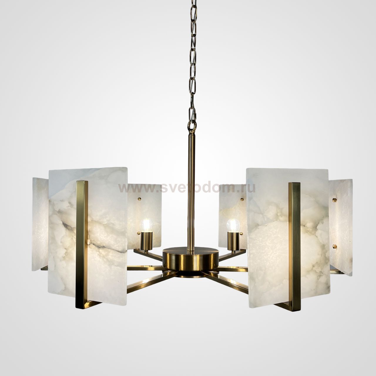 Люстра Marble square Chandelier ImperiumLoft 75586-22