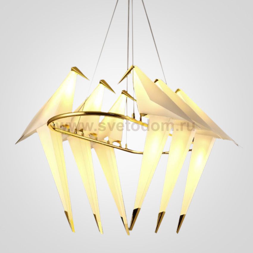 Люстра Origami Bird Chandelier 6 ImperiumLoft 75599-22
