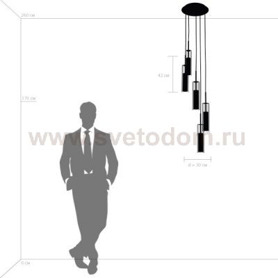 Подвесной светильник Lightstar 756054 Cilino