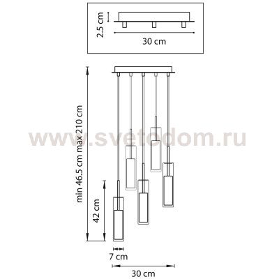 Подвесной светильник Lightstar 756057 Cilino