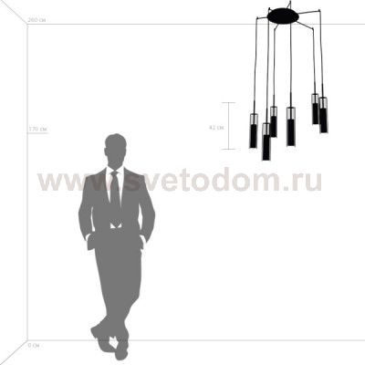 Подвесной светильник Lightstar 756064 Cilino