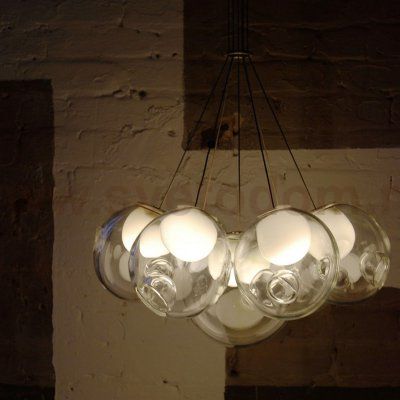 Люстра Bocci 28.7 Round Pendant Chandelier 7 плафонов ImperiumLoft 75630-22