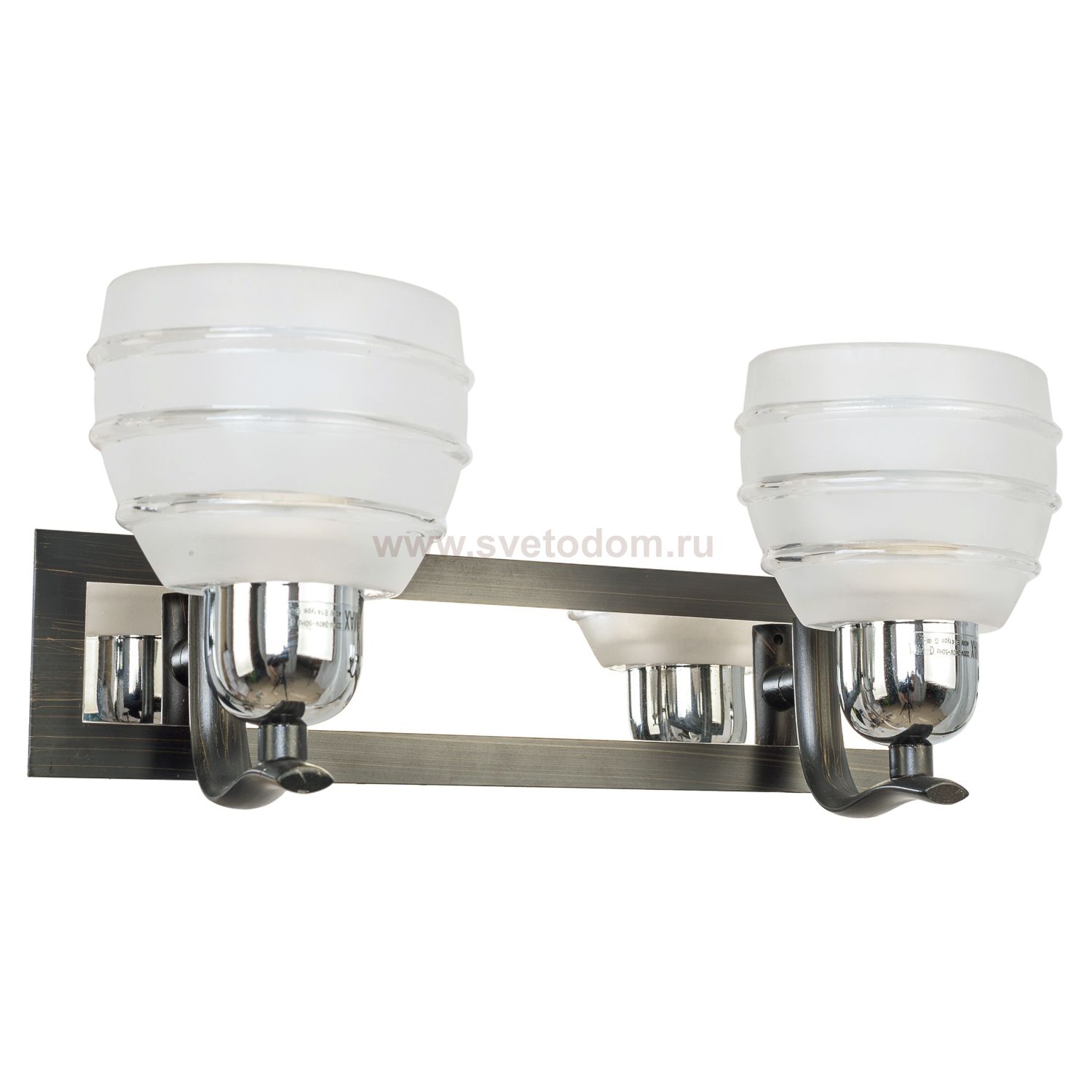 Светильник ЭкономСвет 75904/2wCH+WENGUE FR