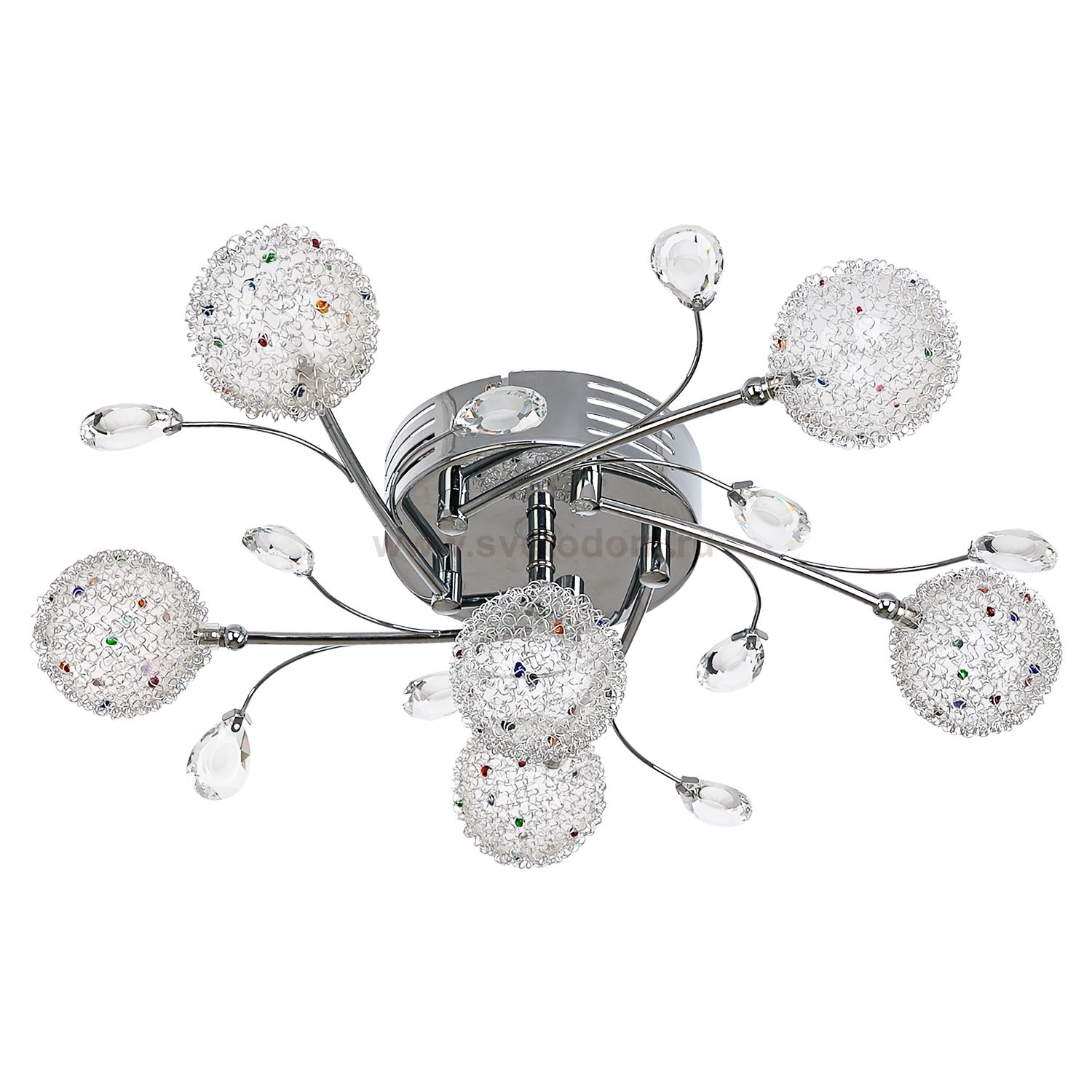 Светильник ЭкономСвет 7594/6CR RC