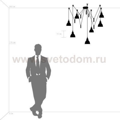 Подвесной светильник Lightstar 761073 Acrobata