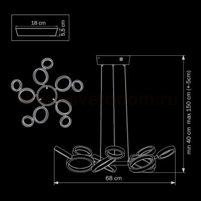 Люстра подвесная Lightstar 763010 Unitario