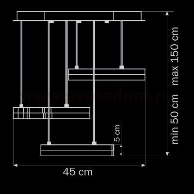 Светильник подвесной светодиодный Lightstar 763340 UNITARIO